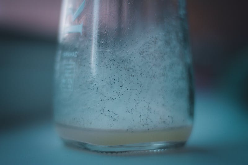 Water bottle or sparkling water