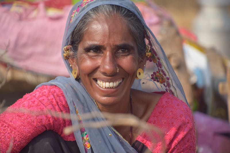 Portrait of Diane R., birthday party host