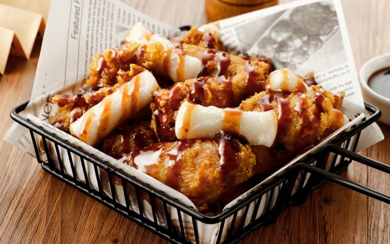 Classic Boneless Bites with buffalo sauce